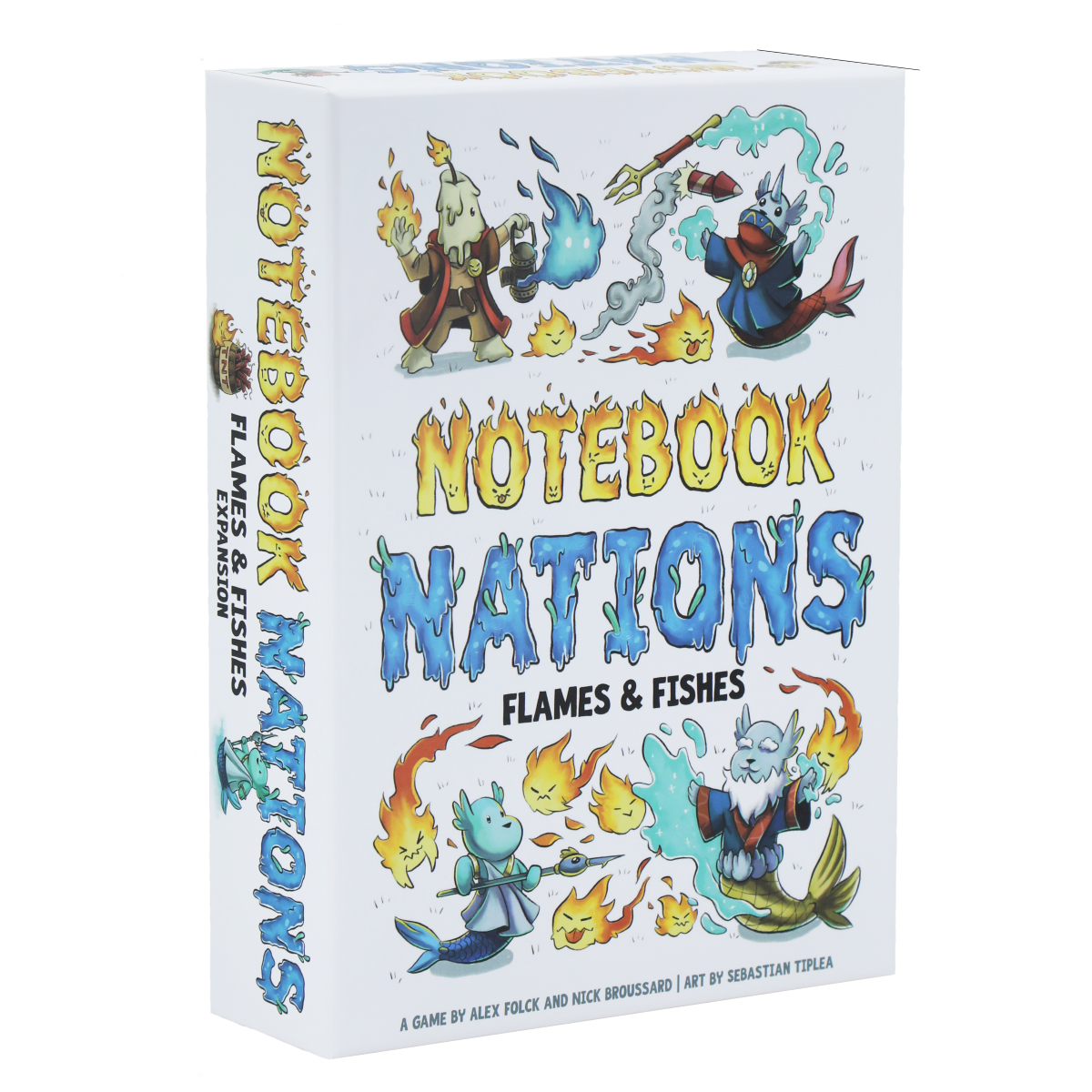 Notebook Nations: Flames and Fishes Expansion (Pre-order - Ships August 2026)