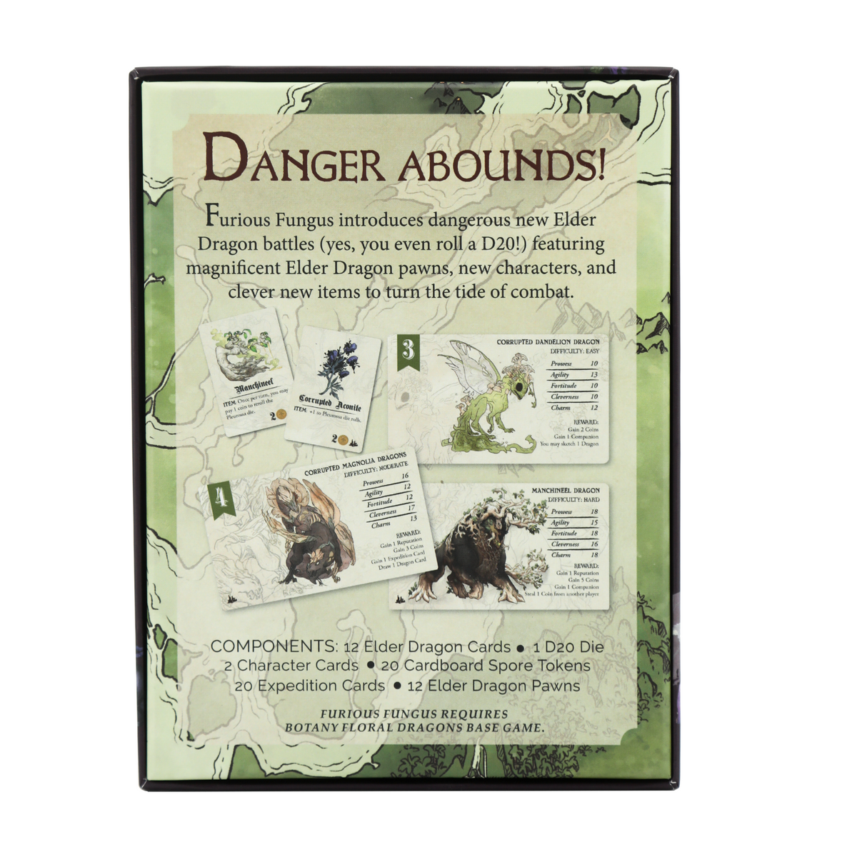 Botany Floral Dragons: Furious Fungus Expansion (Preorder - Ships December 2026)
