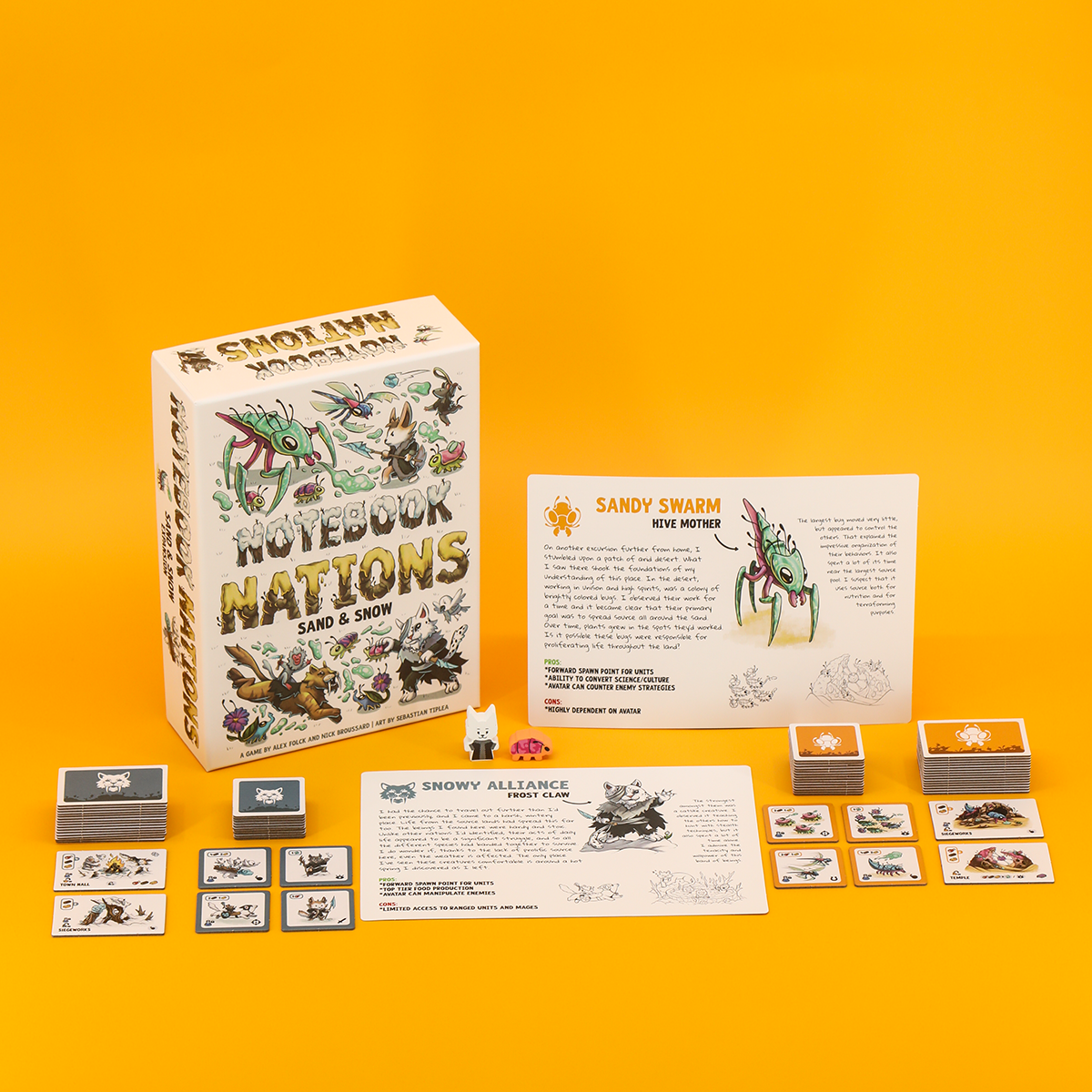 Notebook Nations: Sand and Snow Expansion