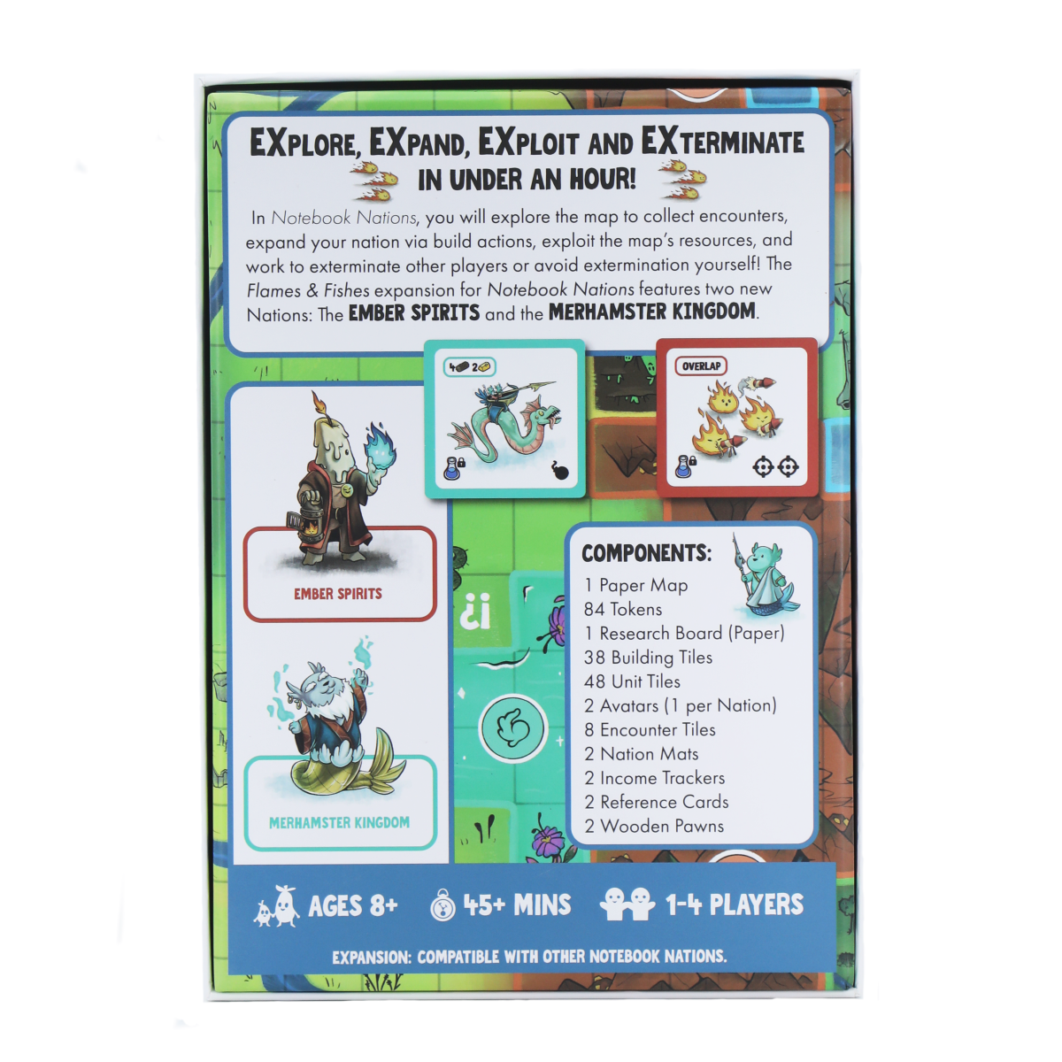 Notebook Nations: Flames and Fishes Expansion
